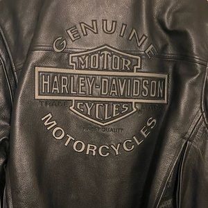 Harley Davidson Leather Riding Jacket
